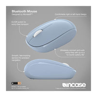 Microsoft RJN-00017 Incase Designed by Bluetooth Mouse - Pastel Blue