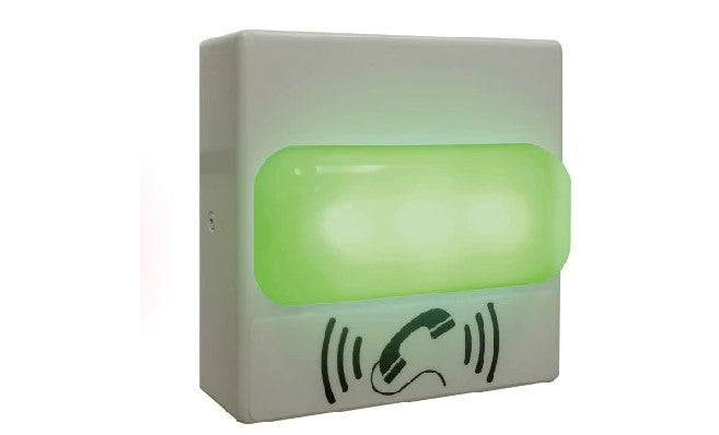 CyberData 011376 SIP RGB (Multi-Color) Strobe, Multiple colors, blink rate, and brightness can be selected for each of the different activation method