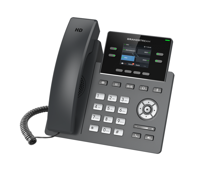 Grandstream GRP2612P 4-Line Carrier-Grade PoE IP Phone