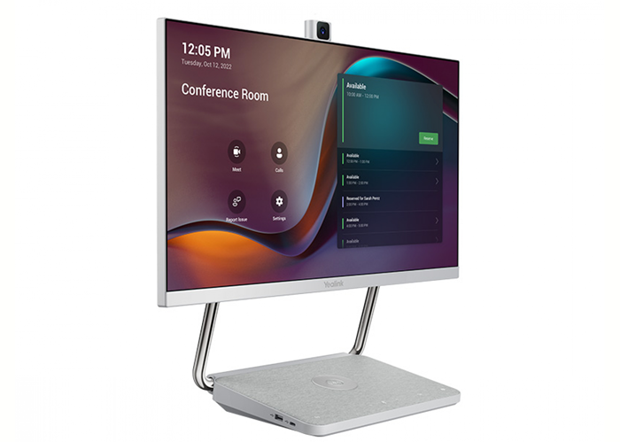 Yealink A24 Deskvision Microsoft Teams Display for Personal Collaboration 24'Touch Screen 4K Camera