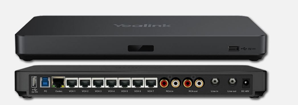 Yealink AVHUB Meeting Audio & Video Processor Designed for Large Conference Rooms Microsoft Teams