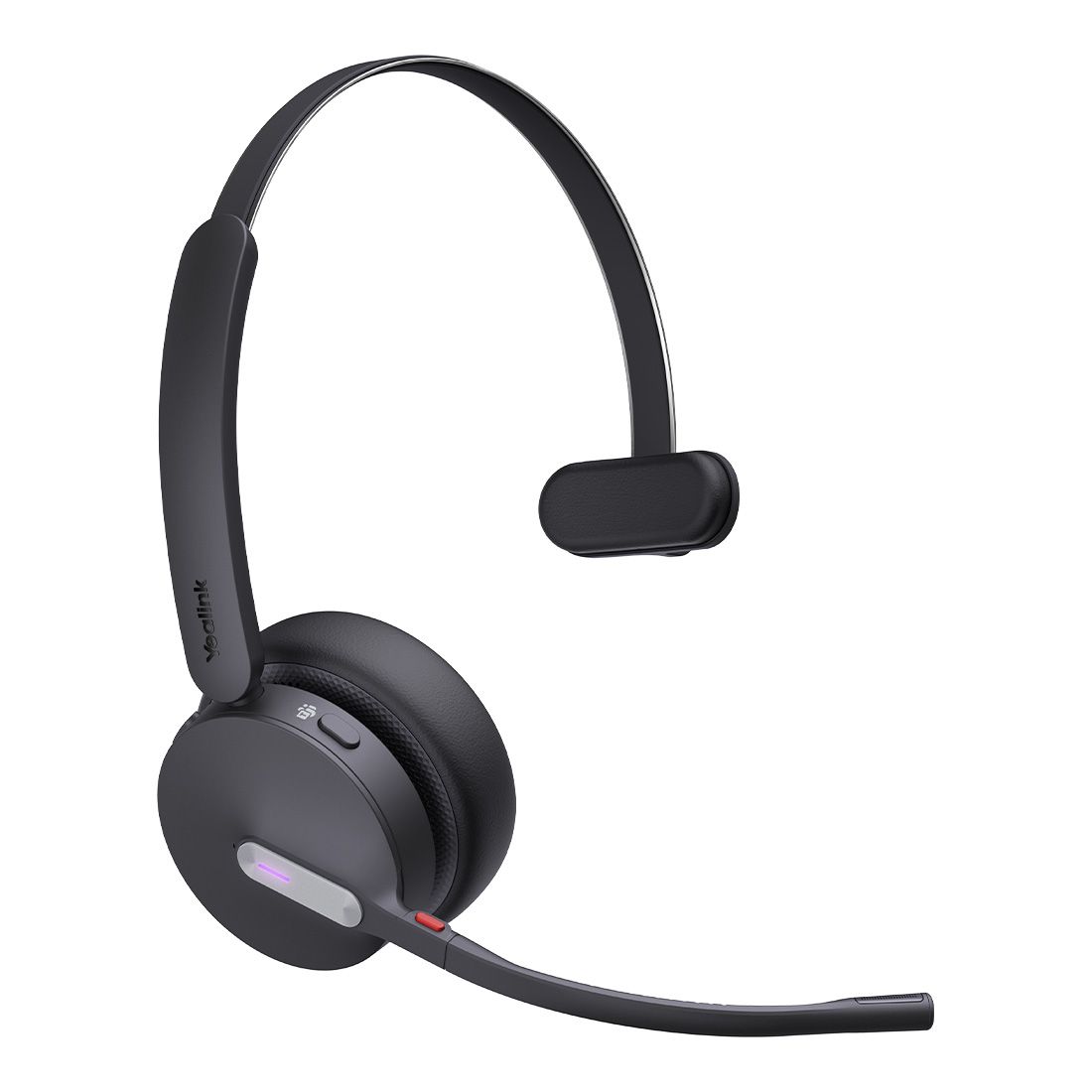 Yealink BH70-M-MS-CA-CS Bluetooth Wireless Mono Headset with Stand Teams USB-C/A 3mic Noise