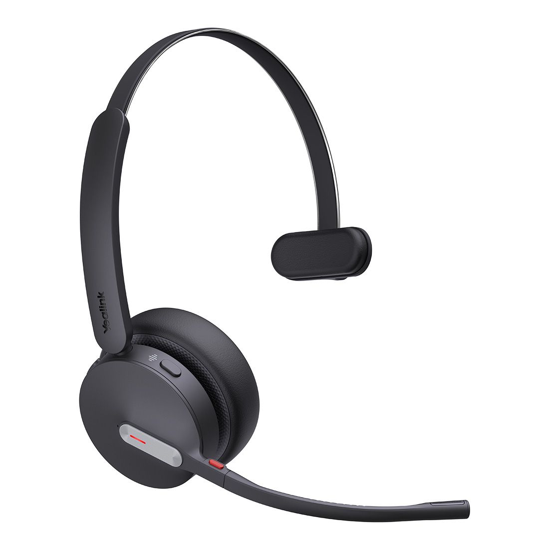 Yealink BH70-M-UC-CA Mono Bluetooth Headset UC 3-Mic Noise Cancellation 35-Hour Talk Time
