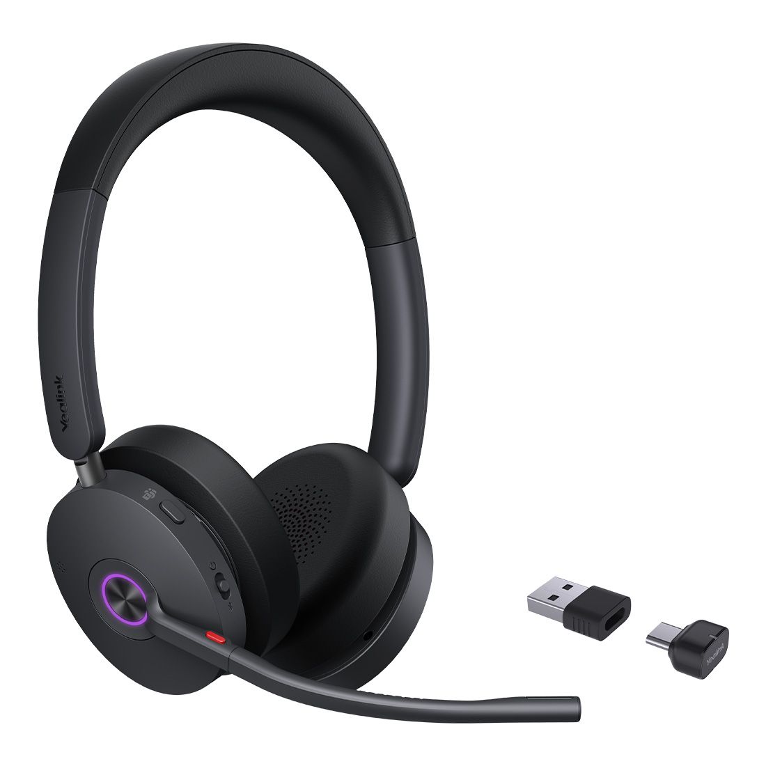 Yealink BH74-CH-CA-TEAMS With Stand Teams USB-C/A Bluetooth Headset Active Noise Cancellation