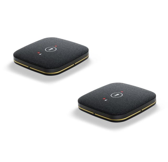 Yealink CPW65 2x Wireless DECT Microphones Includes 2x Charging Cradle and 40cm USB Cable Suitable