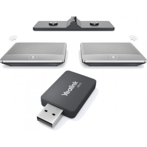 Yealink CPW90-PKG Wireless Expansion Mic Package Suits Mvc Systems - Inc the DD10K DECT HD