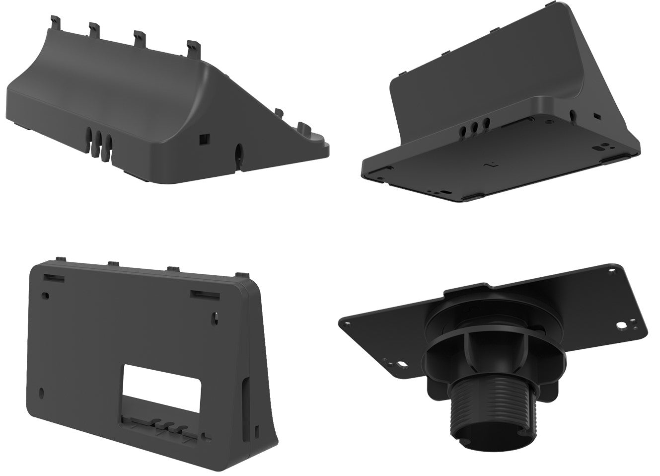 Yealink CTP25-Mount-Kits CTP25 Mount Kit With Low/High Desk Stand and Wall Mount