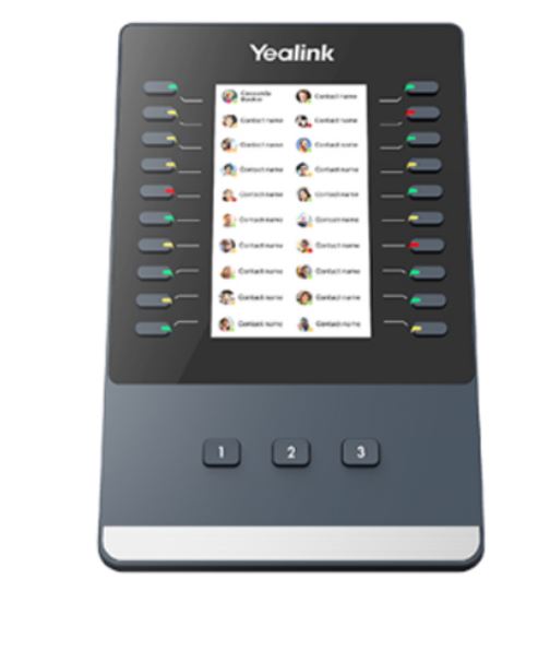 Yealink EXP50 Colour-screen Expansion Module for T5 Series IP phones T53/T53W/T54W/T57W/T58A/T56A