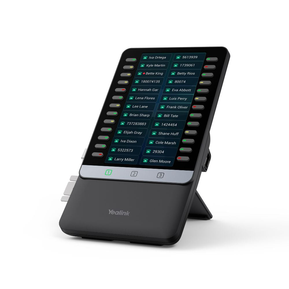 Yealink EXP55 Color Expansion Module 5.5-Inch Display 78 Programmable Keys Dual-color Leds