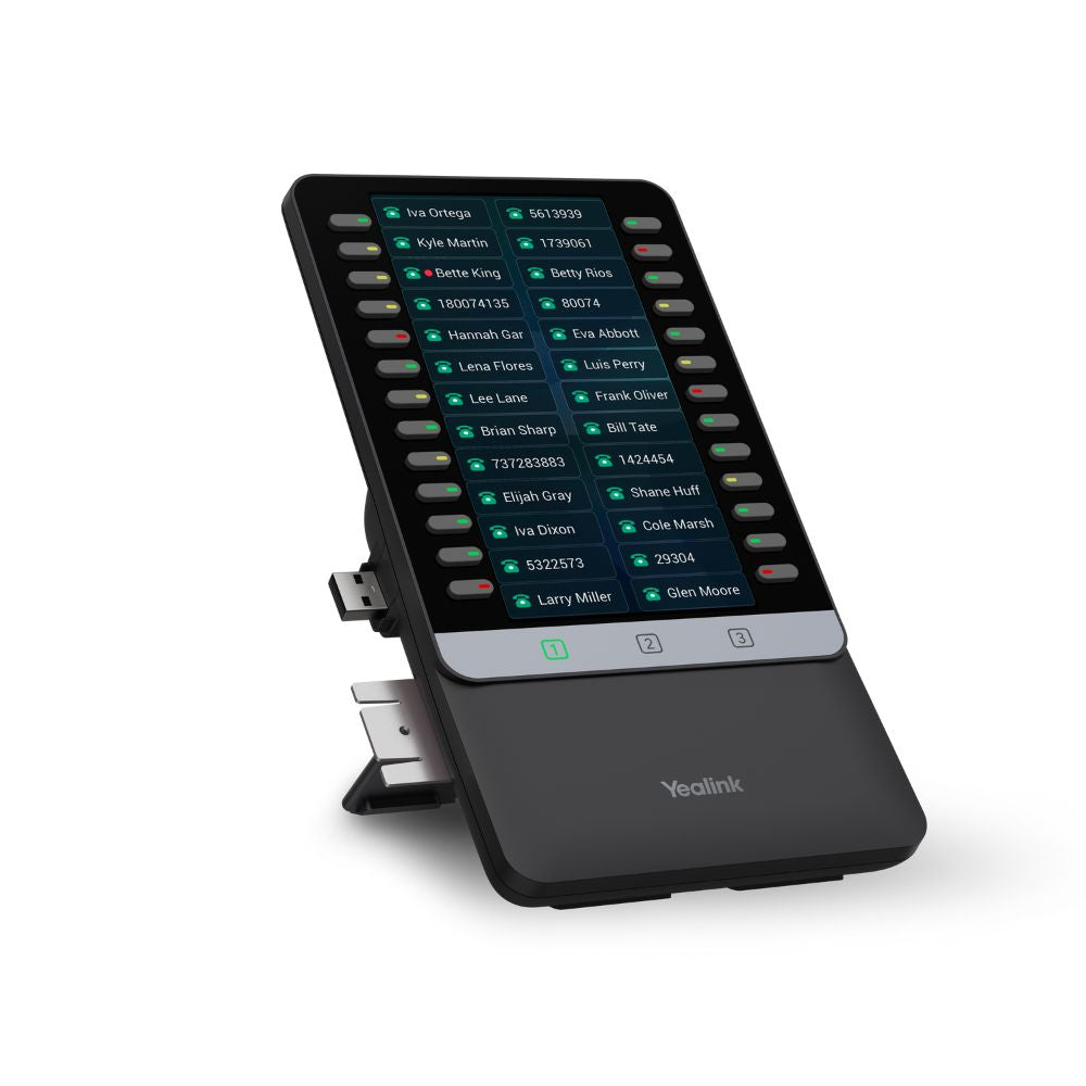 Yealink EXP55 Color Expansion Module 5.5-Inch Display 78 Programmable Keys Dual-color Leds