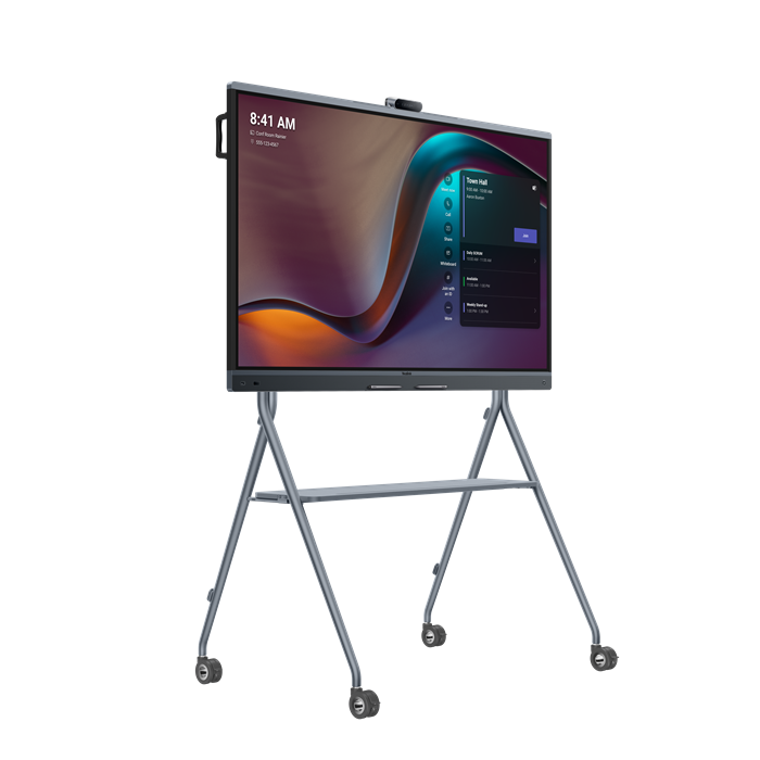 Yealink MB86Pro-A02 86'' MeetingBoard Microsoft Teams on Android, Triple-eye Camera System (3*50MP), Floorstand & Wallmount not included, Android
