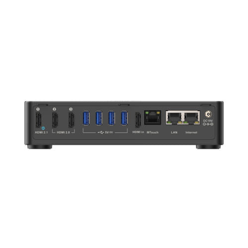 Yealink MCore4-MS Mini-pc Intel Ultra5 125H 16GB DDR5 256GB SSD 3x HDMI Out 4K HDMI in Wi-Fi 6