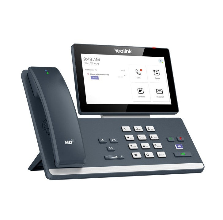 Yealink TEAMS-MP58-WH Microsoft Teams Android Phone Teams and Skype Compatible 7' Color Touch