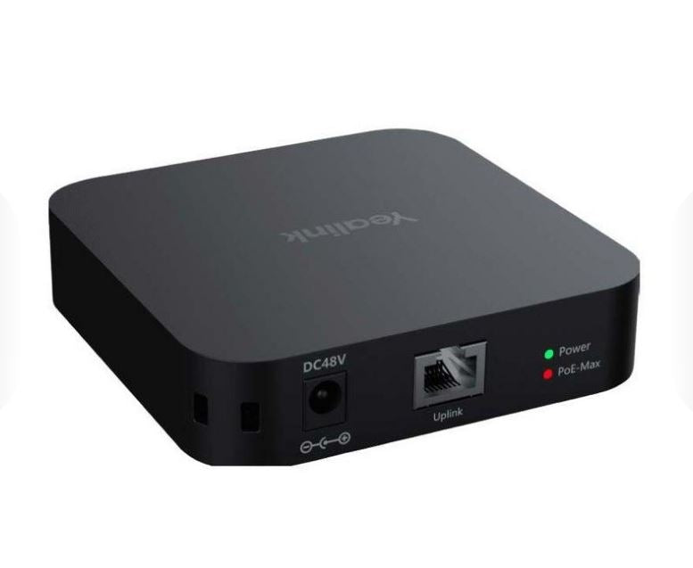 Yealink RCH40-E2 E2 4-Port PoE Switch Used for Connecting Meeting Room Cameras Microphones &