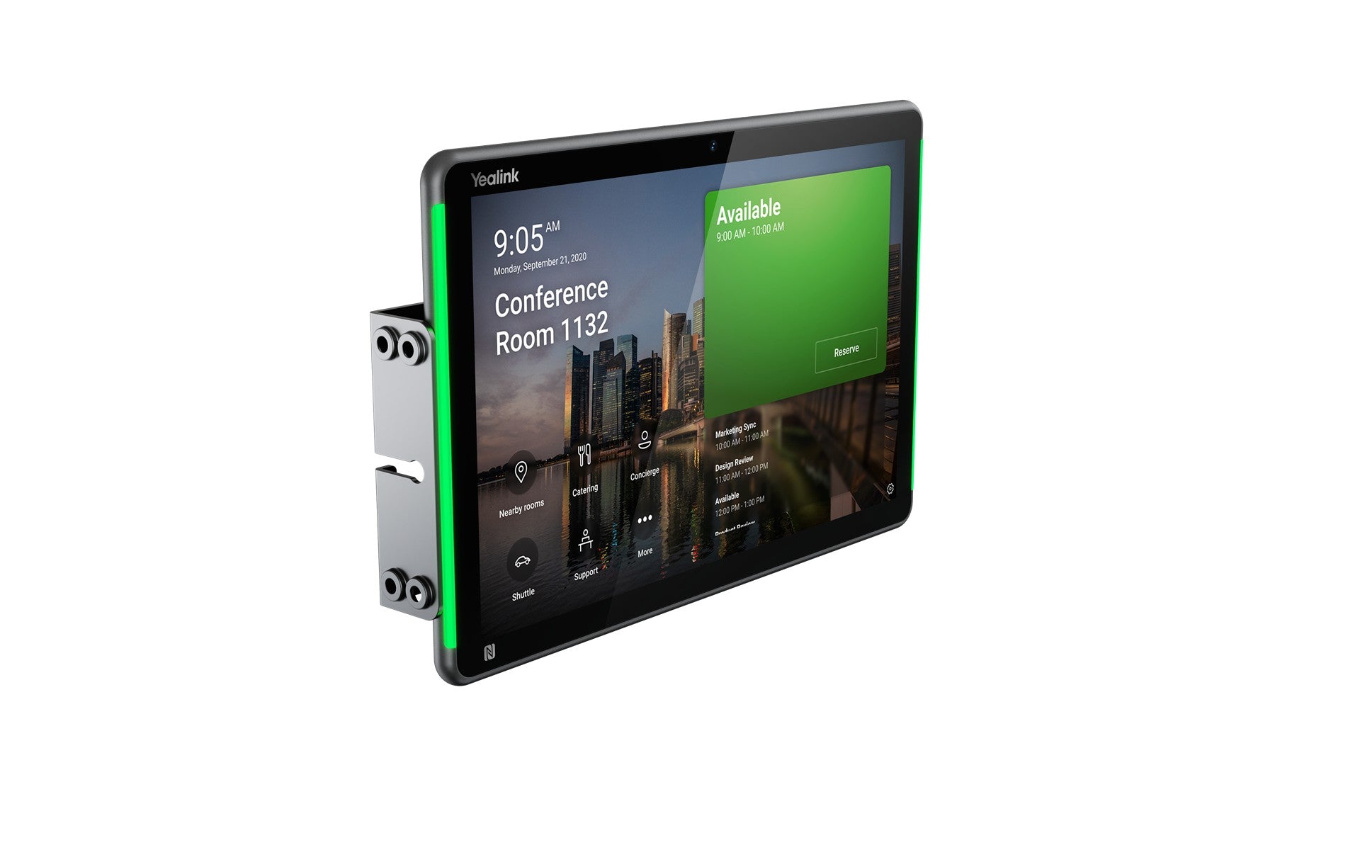 Yealink ROOMPANEL-PLUS-E2 E2-Black Android 13 Os Touch Screen Scheduler 10.1-inch