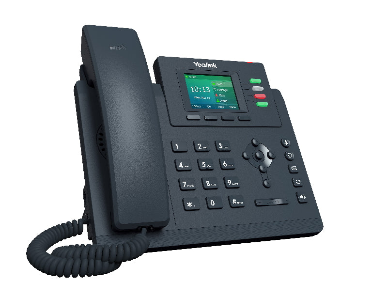 Yealink SIP-T33G 4 Line IP Phone Entry-level 320x240 Color Display Dual Gigabit Ports PoE HD