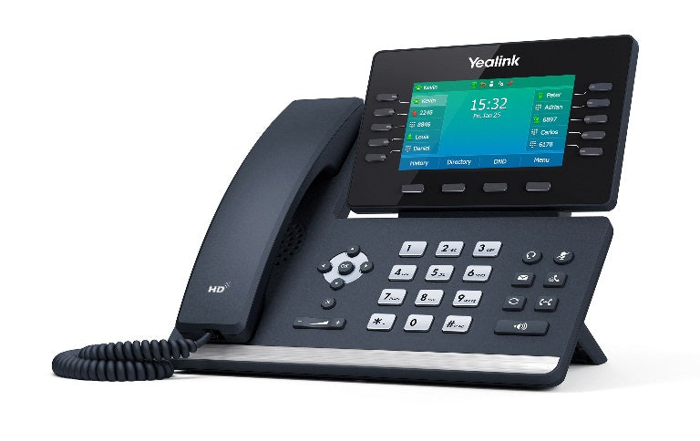 Yealink SIP-T54W 16 Line IP HD Phone 4.3' 480 x 272 Colour Screen HD Voice Dual Gig Ports