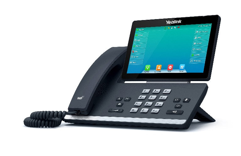 Yealink SIP-T57W 16-Line IP Phone 7-Inch Color Display HD Voice Dual Gigabit Bluetooth Wi-Fi