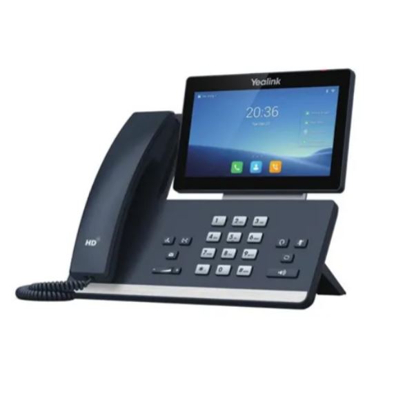 Yealink SIP-T58WP-C 16-Line IP HD Android Phone with HD Camera Bt Handset Touch Screen HD