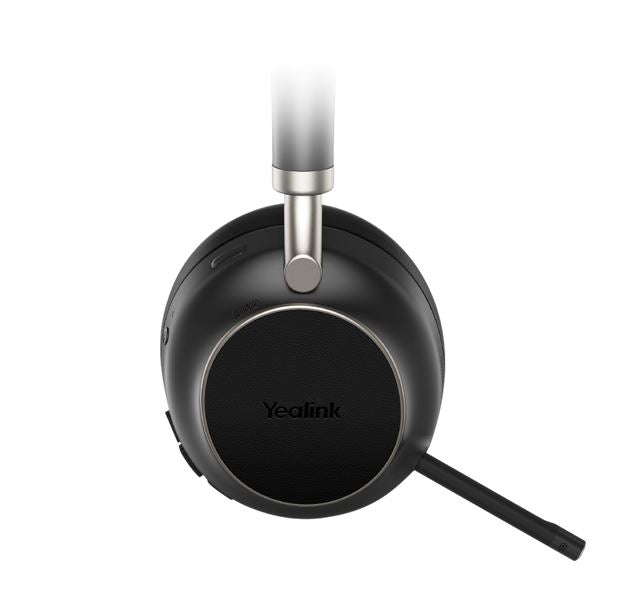 Yealink BH76-BL-C-TEAMS Certified Bluetooth Wireless Stereo Headset Black ANC USB-C