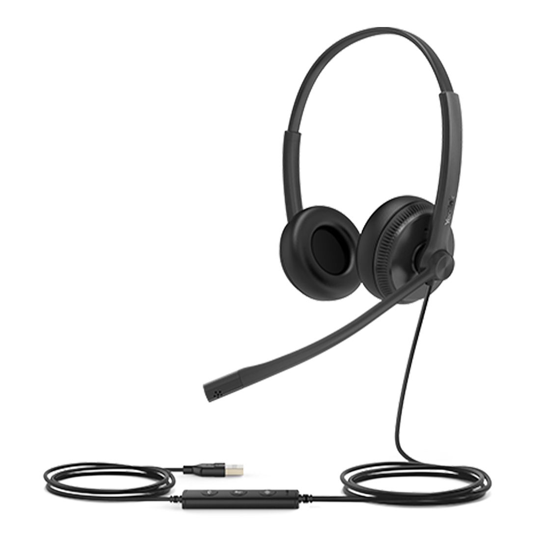 Yealink UH34-Dual-UC UC USB Headset Lightweight All-Day Wearing Comfort Ear Wideband
