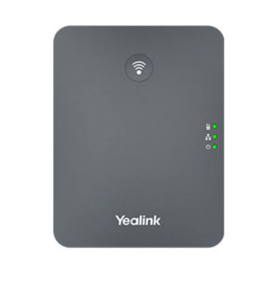 Yealink W70B DECT IP Base Station Supports 10 Handsets and 20 Simultaneous Calls