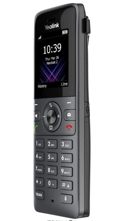 Yealink W73H High-performance IP DECT Handset HD Audio Long Standby Time of 400 Hours up to 35hours