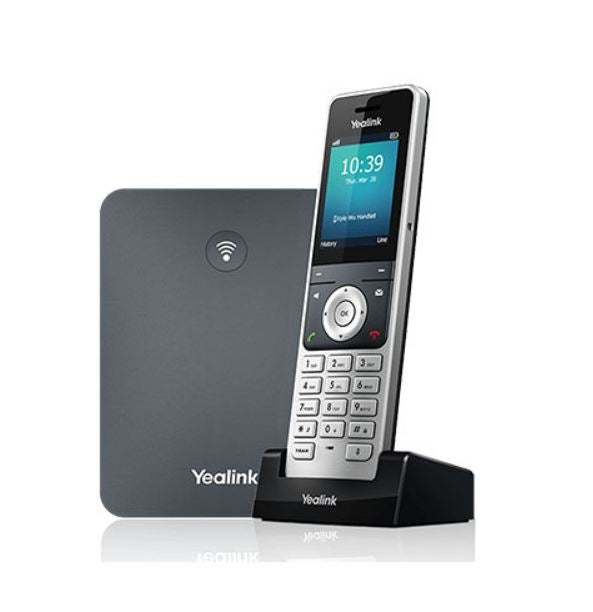 Yealink W76P DECT Phone System with W56H Handset W70B Base and up to 20 Simultaneous Calls