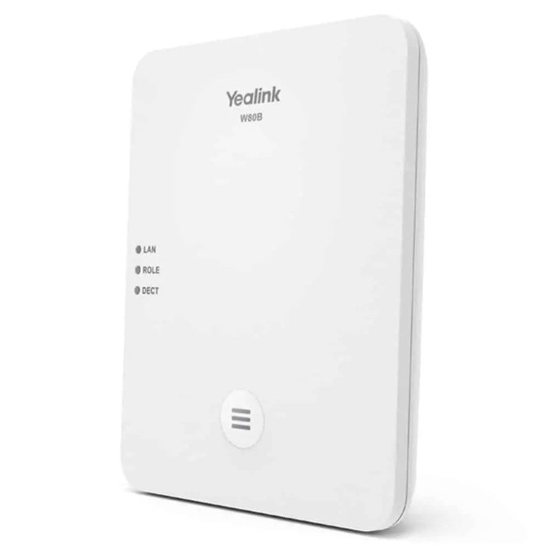 Yealink W80B Wireless DECT IP Multi-cell System Solution up to 100 Parallel Calls up to 100