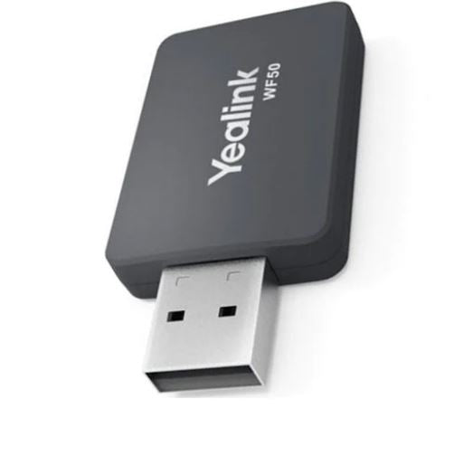 Yealink WF50 V1 Dual Band WiFi USB Dongle - SIP-T42U/T43U/T46U/T48U/T53 IP Phone High Transmission