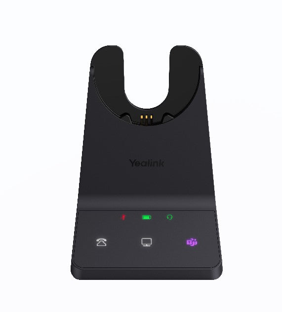 Yealink WH64-Mono-Teams DECT/Bluetooth Wireless Headset With 3-Mic Noise Cancellation