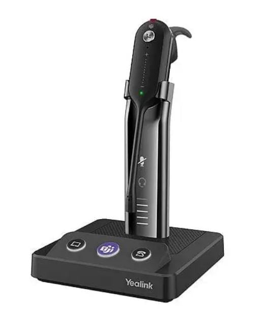 Yealink WH67-Teams DECT Wireless Convertible Headset UC Workstation HD Voice 2-Mic