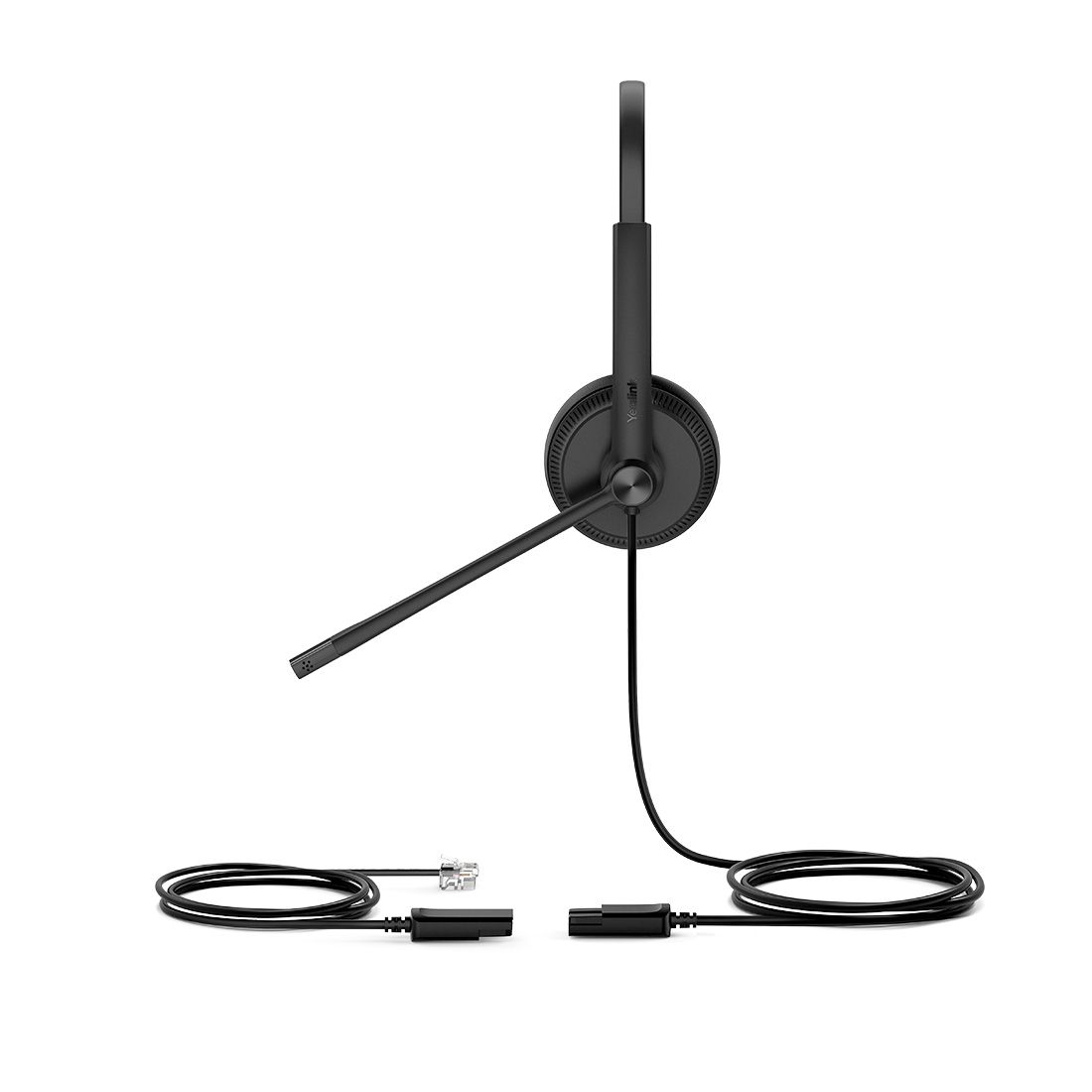 Yealink YHS34-Dual Wired Headset with QD to RJ Port Noise-canceling Headset Binaural Ear