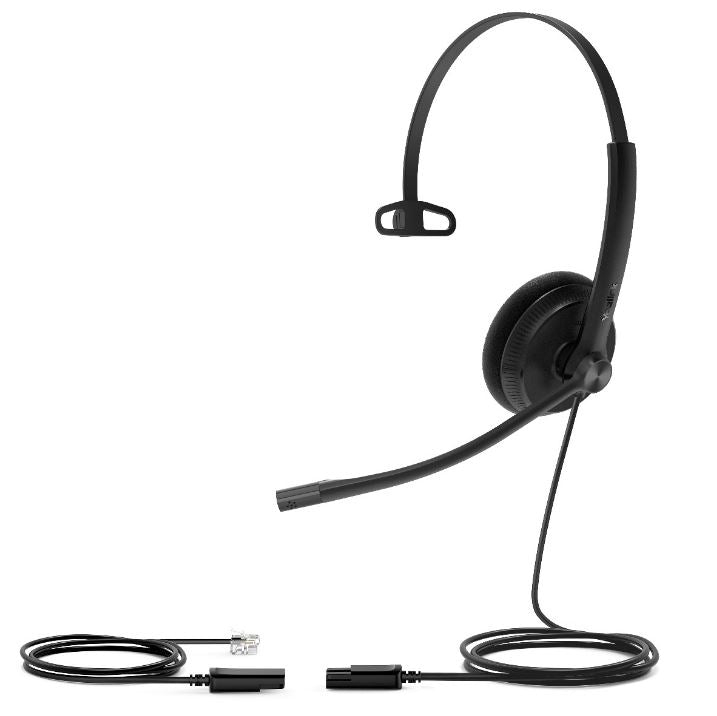 Yealink YHS34L-Mono Lite Mono Wired Headset with Qd to Rj Port Wideband Noise-canceling