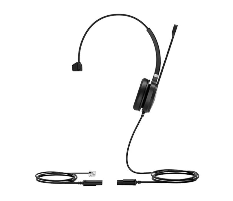 Yealink YHS36-Mono Wideband Headset for IP Phone Monaural Ear RJ9 Headset Jack