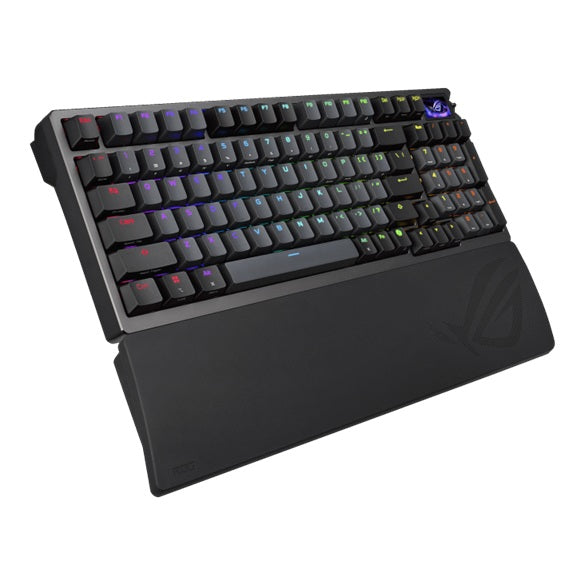 ASUS ROG AZOTH 96 HE LITE BLACK Gaming Keyboard, ROG HFX V2 magnetic switches, USB-C/2.4GHz/Bluetooth 5, RGB Aura Sync, 8000Hz, programmable keys