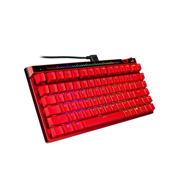 ASUS ROG FALCHION ACE 75 HE V2X - RED Gaming Keyboard, HFX V2X Magnetic Switch, 0.1–3.5mm actuation, 0.01mm tuning, 8000Hz, Rapid Trigger, USB-C - ROG FALCHION ACE 75 HE V2X RED