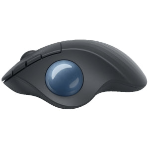 Logitech ERGO M575 Mouse - Bluetooth - USB Type A - Optical - Graphite - Wireless - Trackball