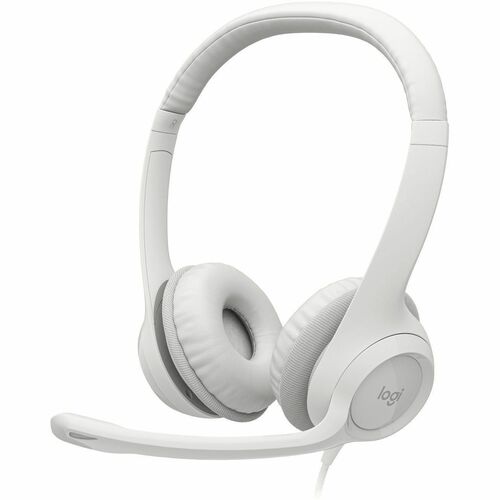 Logitech H390 Wired On-ear Stereo Headset - Off White