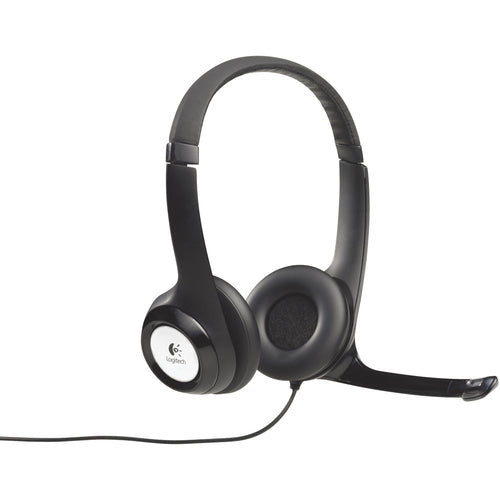 Logitech H390 Wired Over-the-head Stereo Headset - Black