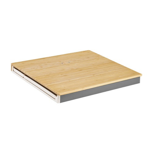 Brateck 2-in-1 Desktop Storage Box,  402x346x36mm, Weight Capacity:  5kg, Removeable Tray: organizes and stores small items