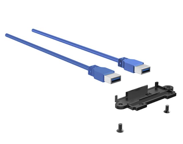 Brateck LDT20 Series USB port expansion.  USB Cable and Plastic Part, Cable OD :5.0mm, Cable Length(m):1.8m