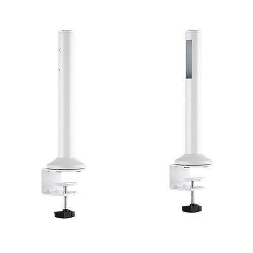 Brateck Slatwall Desk Mounting Pole,Work with Slatwall Panel for Creating Desk-Mounted Slat Wall System( Two poles included)