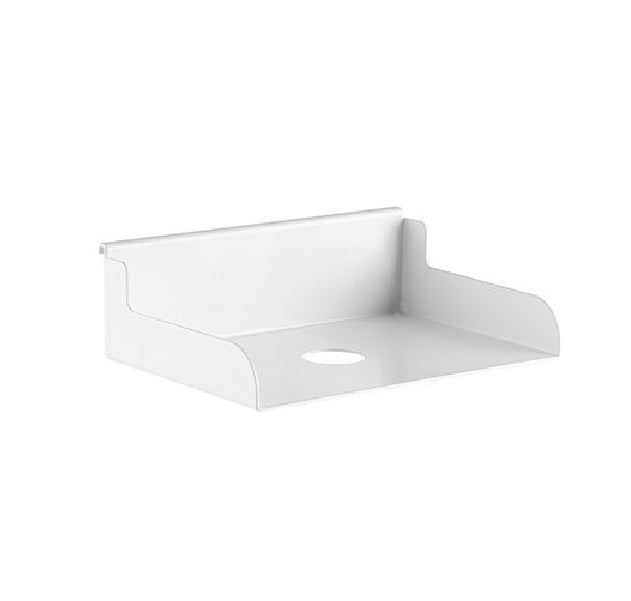 Brateck File Holder, Weight Capacity 3kg-Matte White, 180x120x55mm, Weight Capacity: 3kg (6.6lbs )