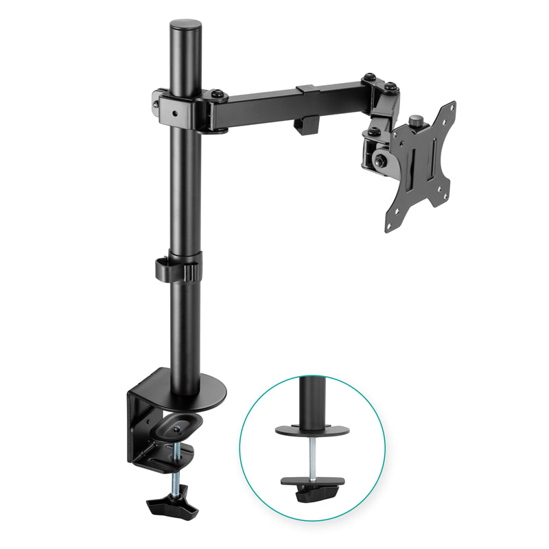 mbeat activiva ErgoLife Single Monitor Screen Double Joint Monitor Arm Fit Screen Screen:13''- 32'' Detachable VESA Net Weight3kg