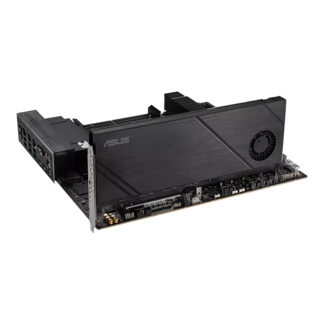 ASUS HYPER M.2 X16 GEN5 CARD (PCIe 5.0/4.0) Supports Up to Four NVMe M.2 (2242/2260/2280/22110) Devices at Up to 512 Gbps for RAID Functions