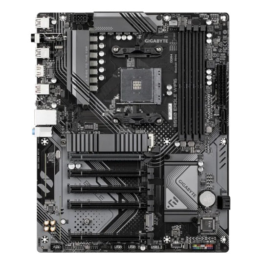 Gigabyte B550 EAGLE Wi-Fi 6 B550 AM4 ATX Motherboard â€“ DDR4 up to 128GB, Wi-Fi 6, Gigabit LAN â€“ B550 EAGLE WIFI6