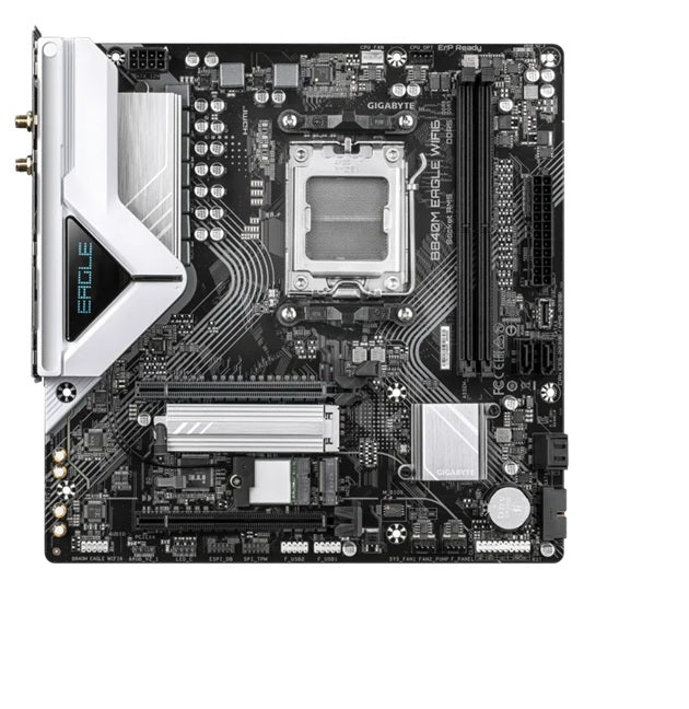 Gigabyte B840M EAGLE, B840 AM5 ATX Motherboard â€“ DDR5 up to 128GB, Wi-Fi 6E, 2.5GbE LAN â€“ B840M EAGLE WIFI6