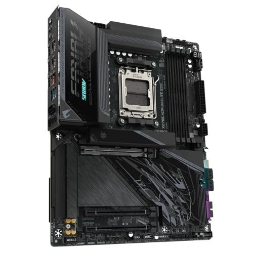Gigabyte X870E AORUS ELITE X3D X870E AM5 ATX Motherboard â€“ DDR5 up to 256GB, Wi-Fi 7, 5GbE LAN â€“ X870E A ELITE X
