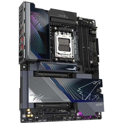 Gigabyte X870E AORUS MASTER X3D X870E AM5 ATX Motherboard â€“ DDR5 up to 256GB, Wi-Fi7, 10GbE â€“ X870E A MASTER X